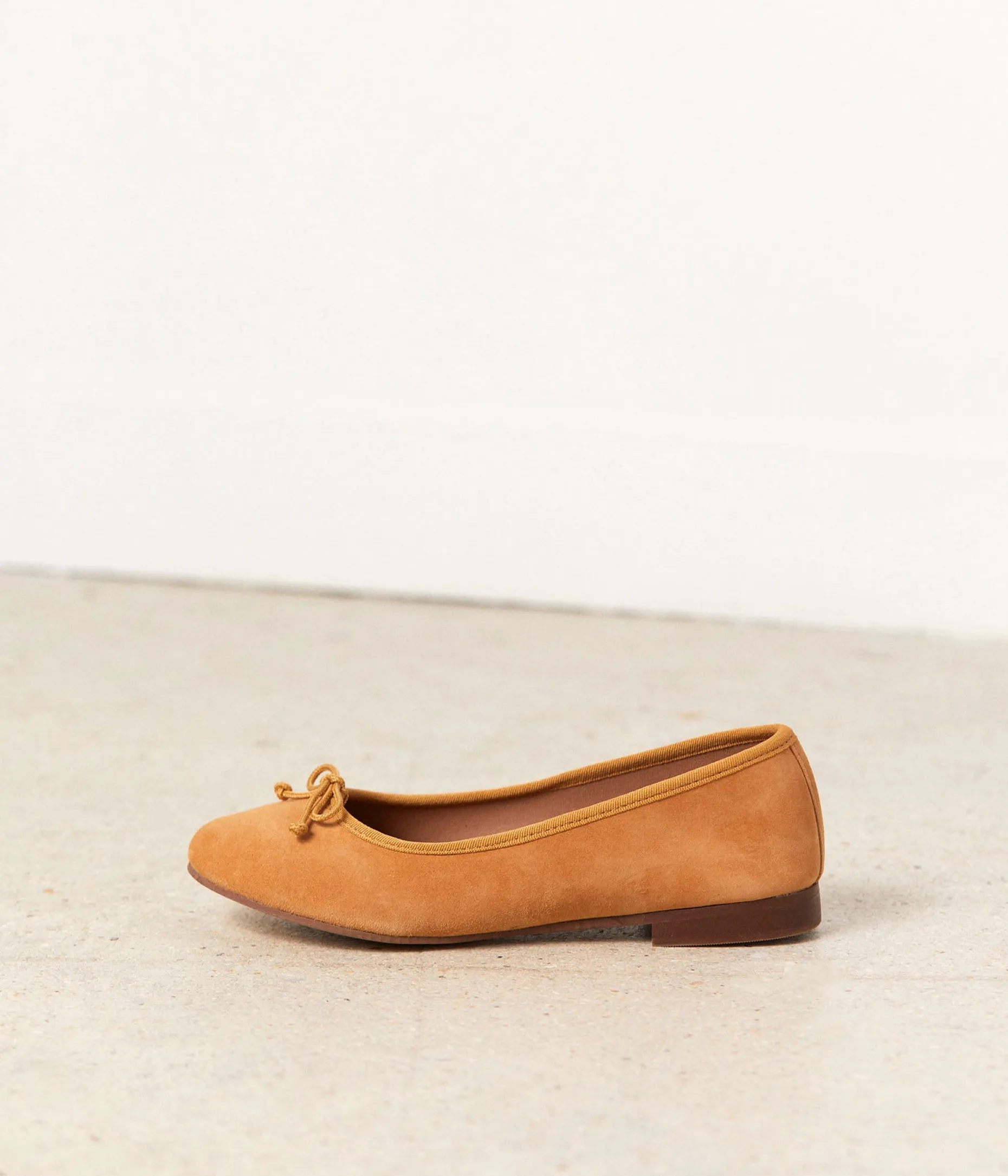 Flash Sale Mellow Yellow Ballerines velours Jenny CAMEL