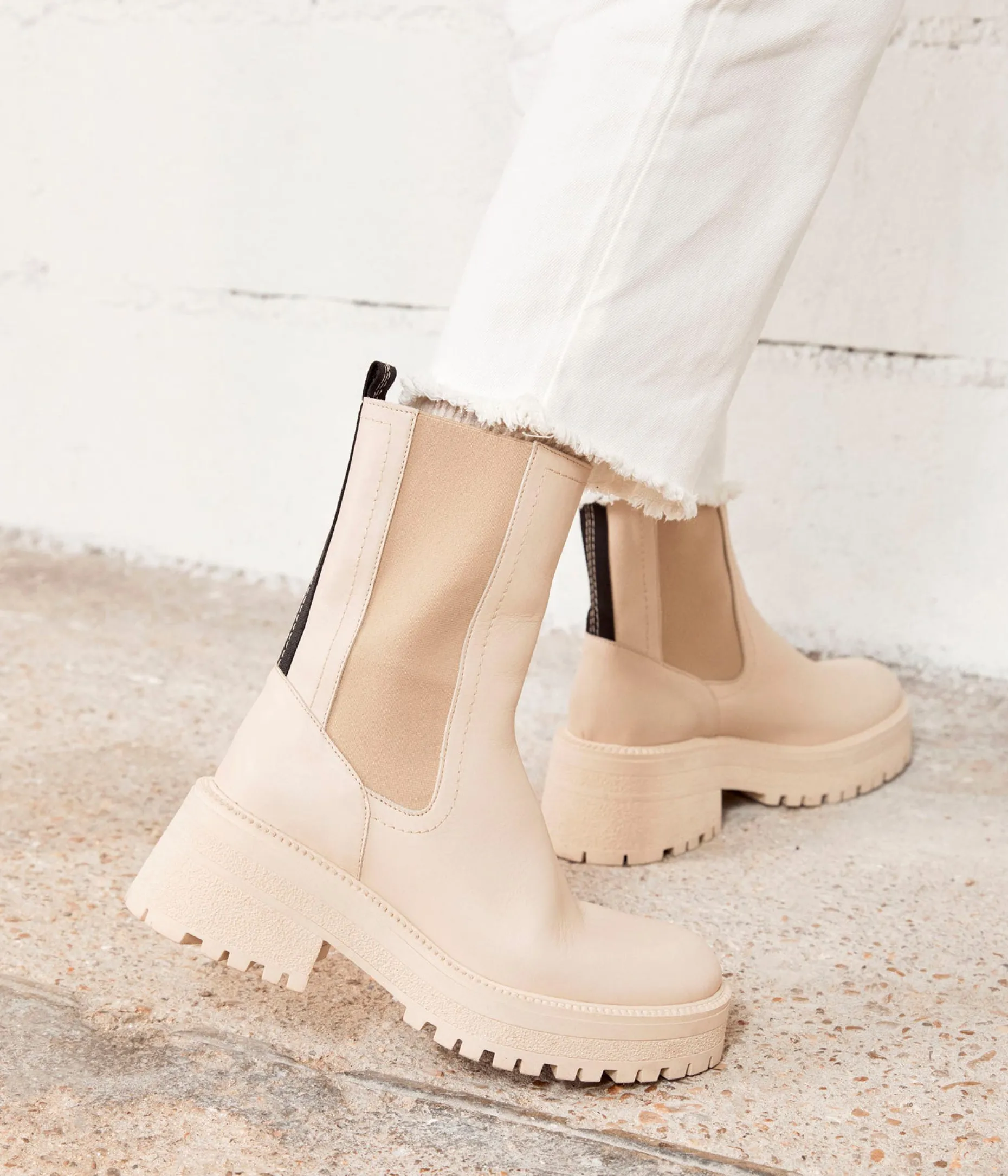 Sale Mellow Yellow Boots s Olivia BEIGE