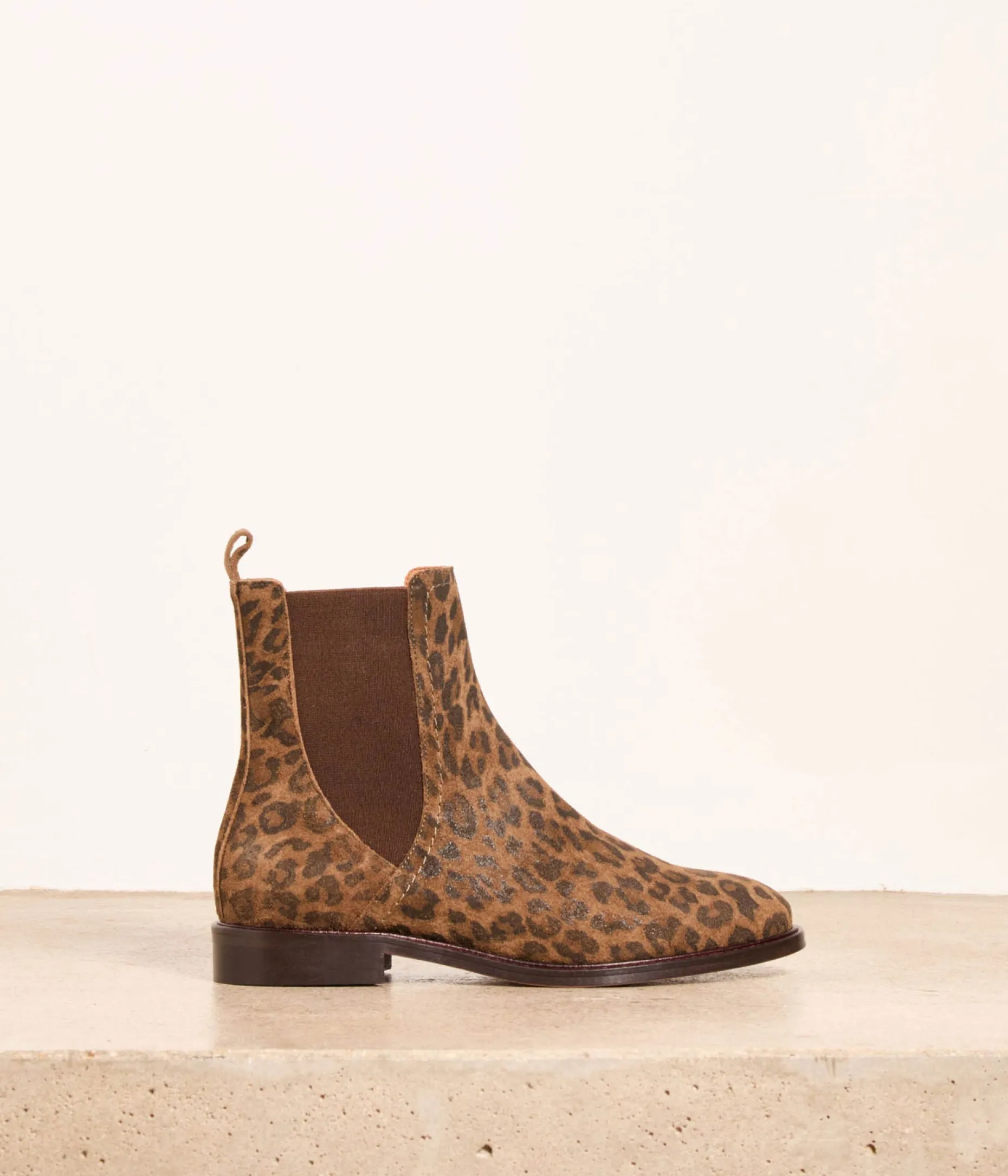 Flash Sale Mellow Yellow Boots cuir léopard Artem IMPRIME