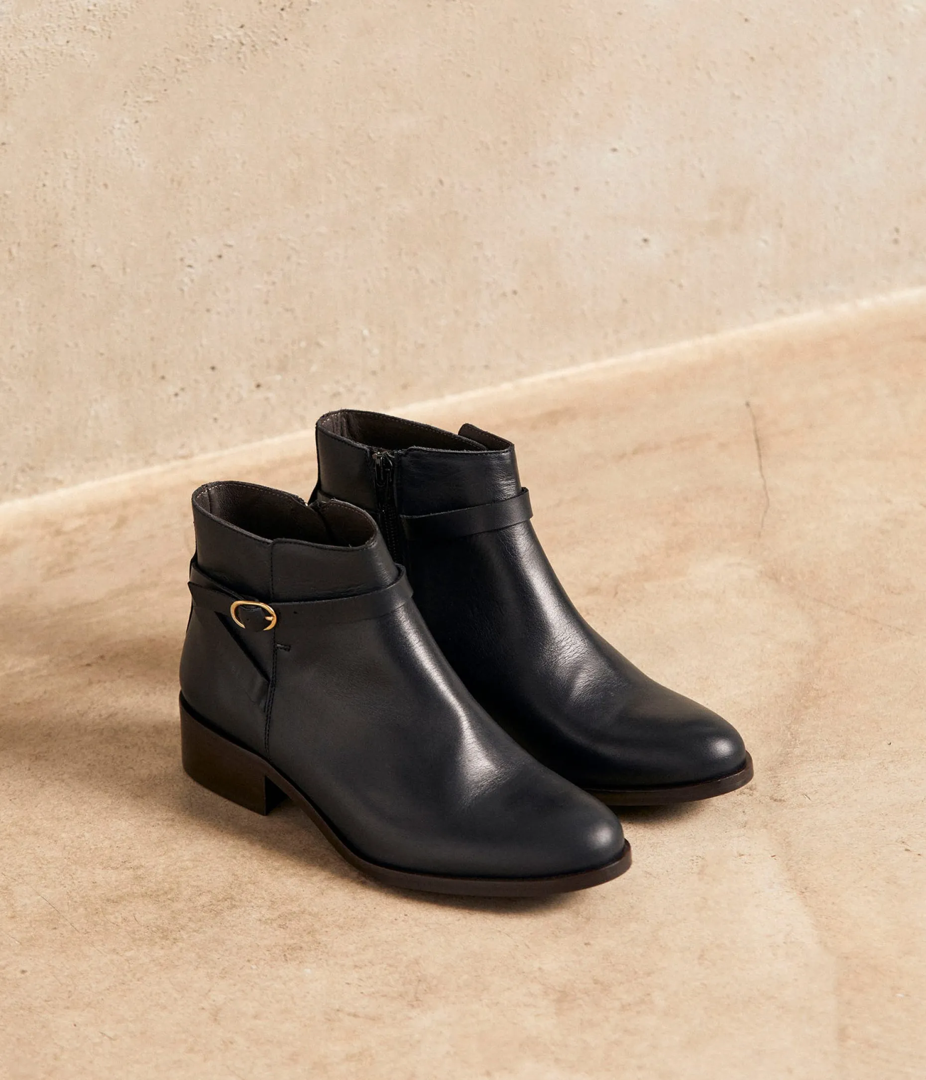 Outlet Mellow Yellow Boots cuir Arista MARINE