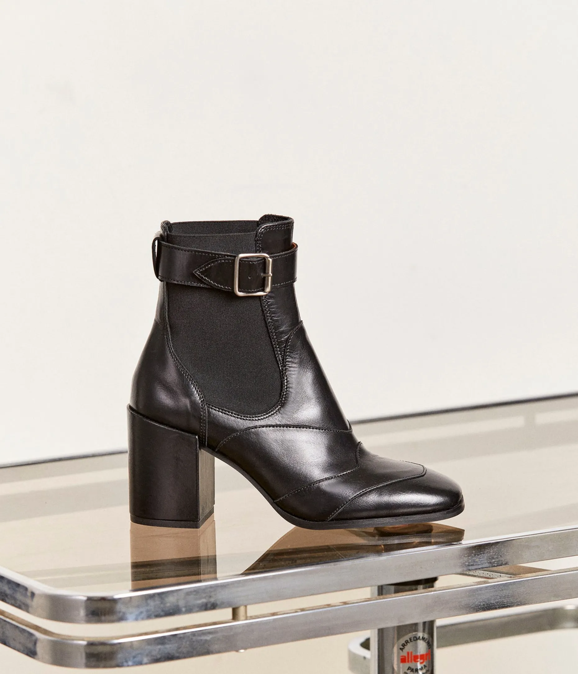 New Mellow Yellow Boots cuir Pablo NOIR