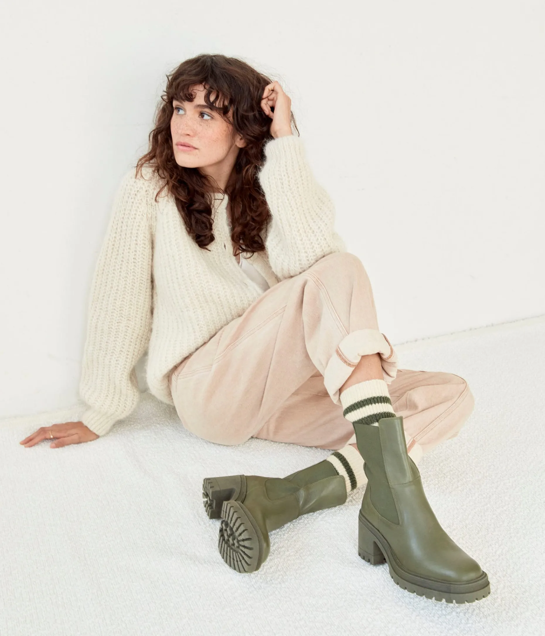 Outlet Mellow Yellow Boots Alix KAKI