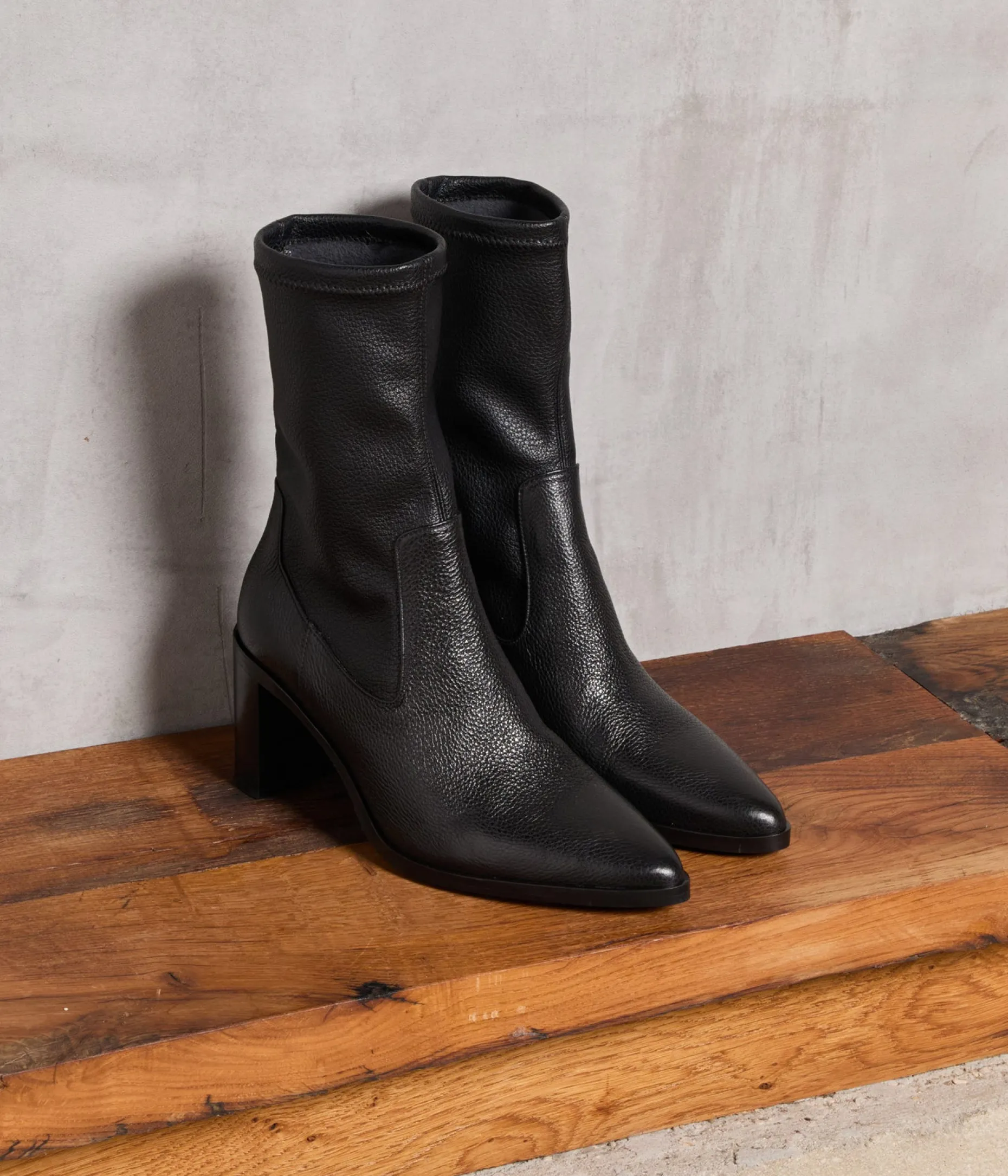 Shop Mellow Yellow Boots stretch es Elsa NOIR