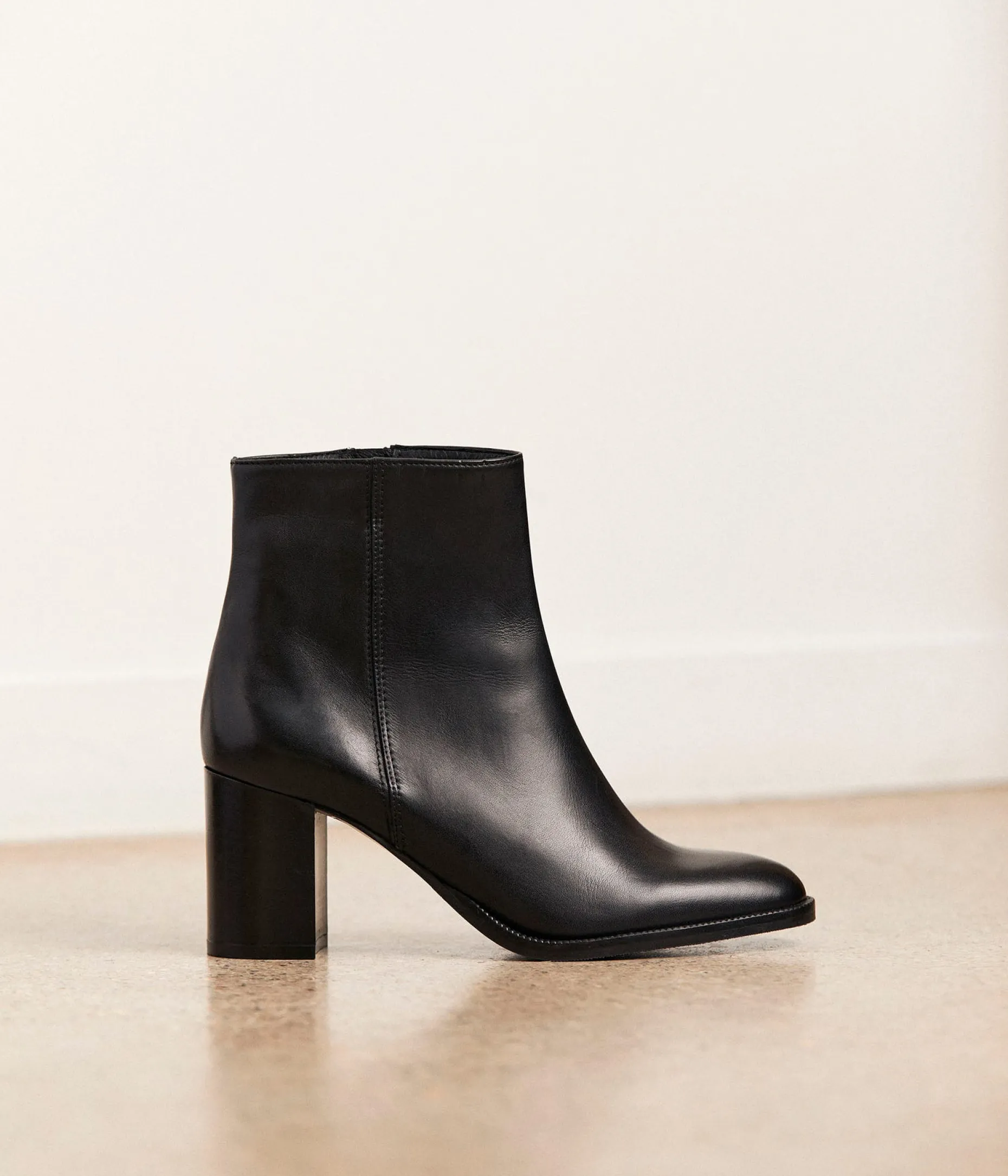 Clearance Mellow Yellow Boots talon noires Ainoa