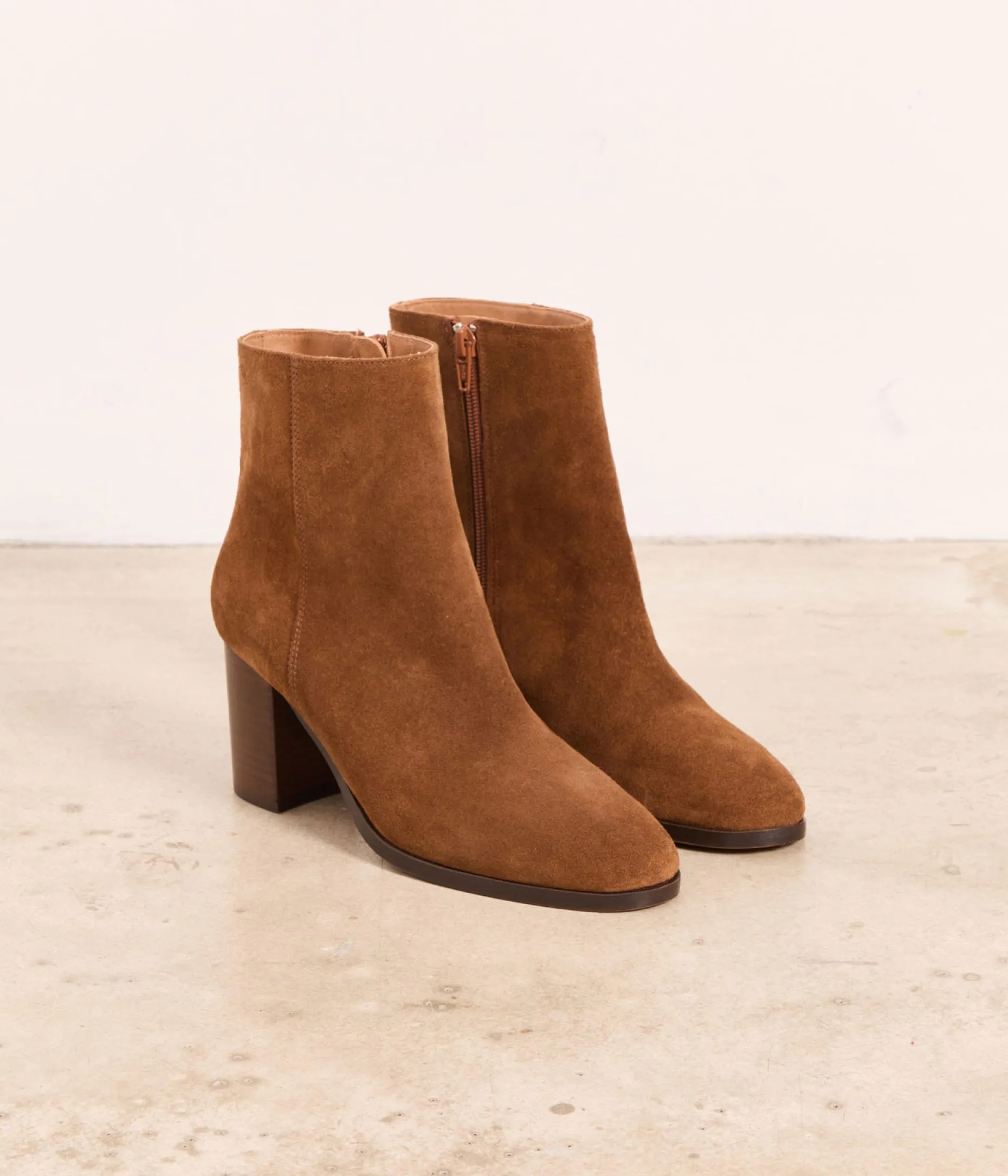 Online Mellow Yellow Boots velours Ali CAMEL