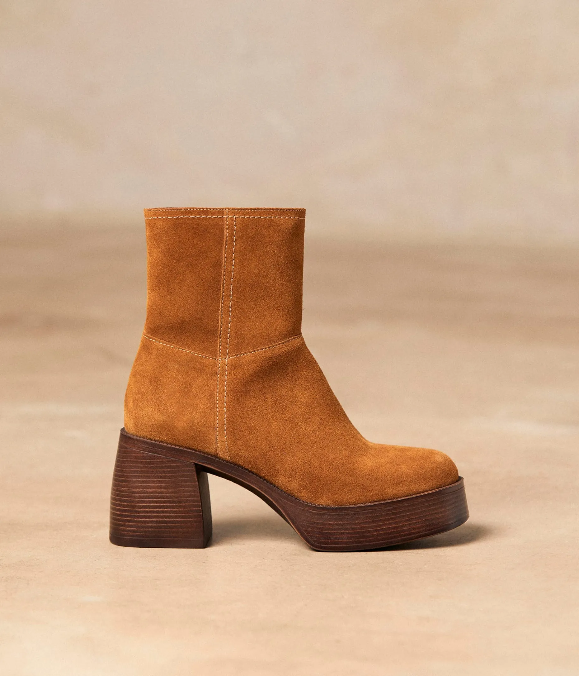 Clearance Mellow Yellow Boots velours camel Amela