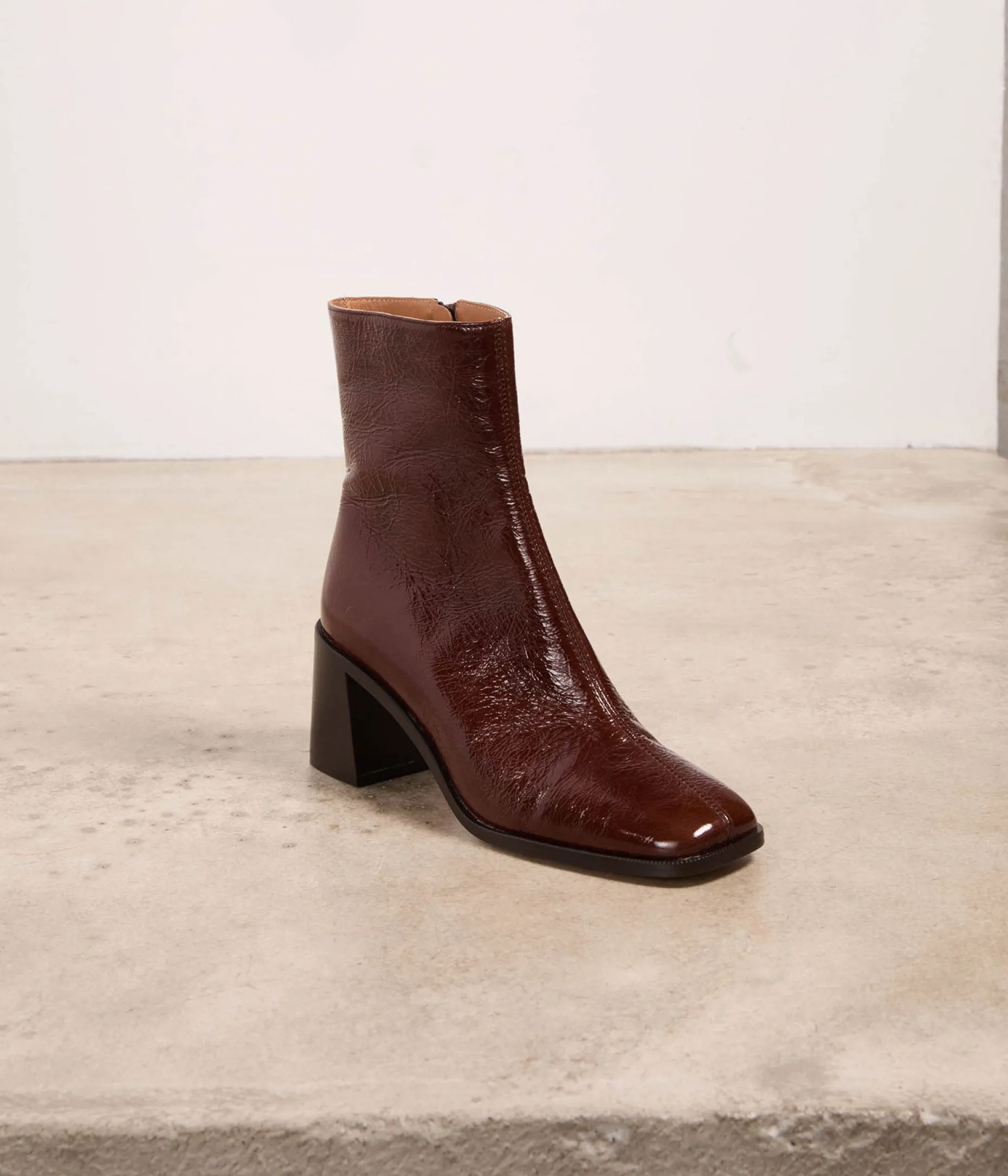 Online Mellow Yellow Boots vernies marron Hulsa