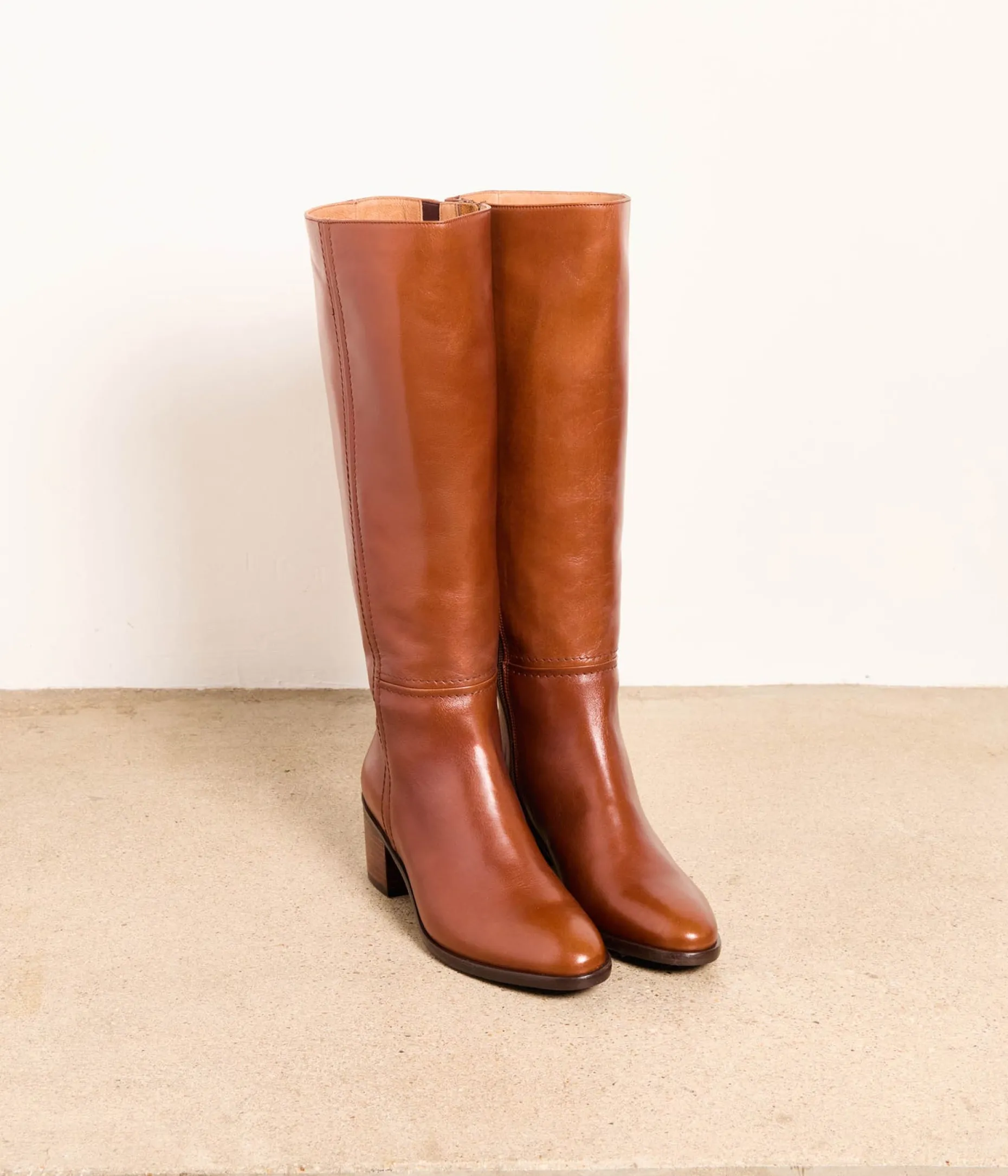 Online Mellow Yellow Bottes à talon Laurence COGNAC