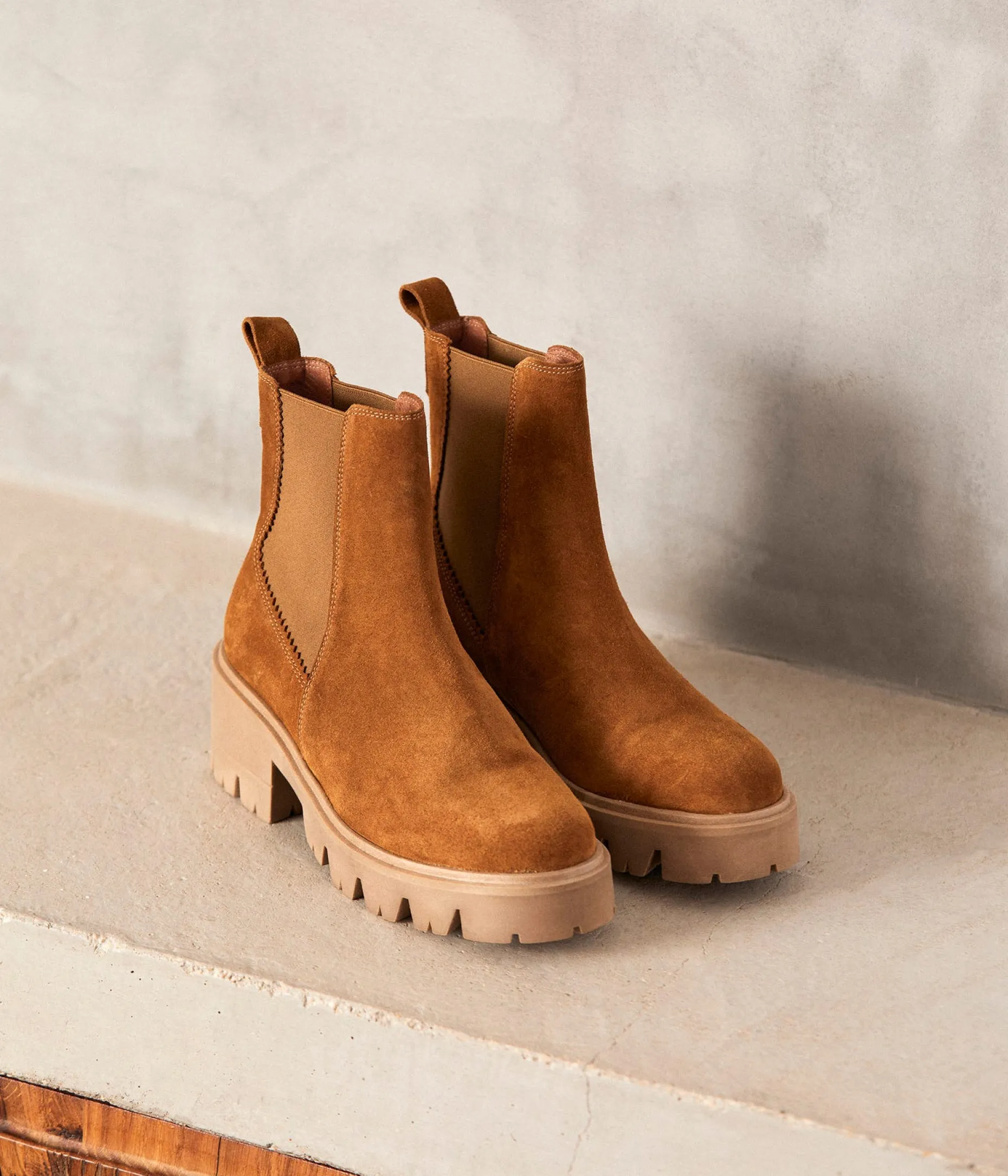 Hot Mellow Yellow Chelsea boots crantées Ada