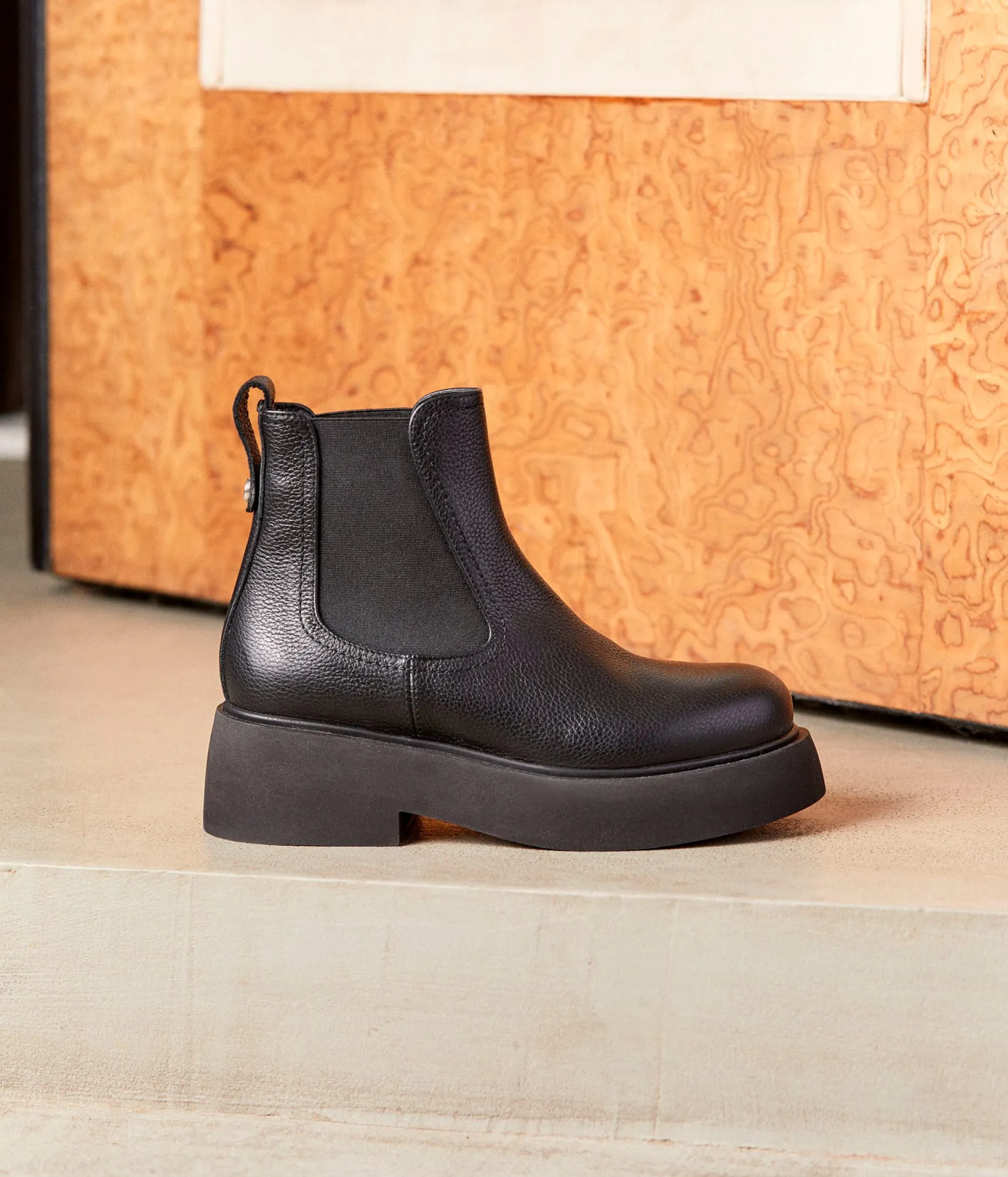 Fashion Mellow Yellow Chelsea boots es Leonel NOIR