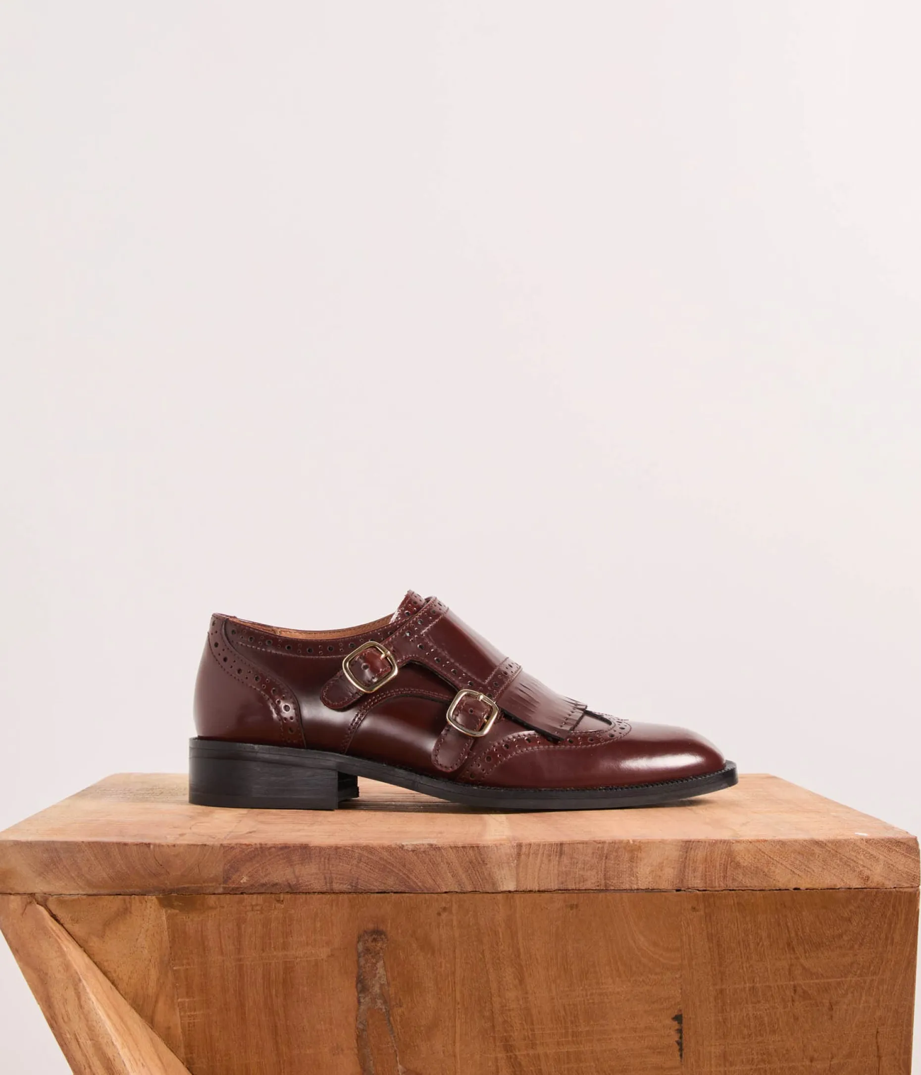 Outlet Mellow Yellow Derbies monk marron Chandler