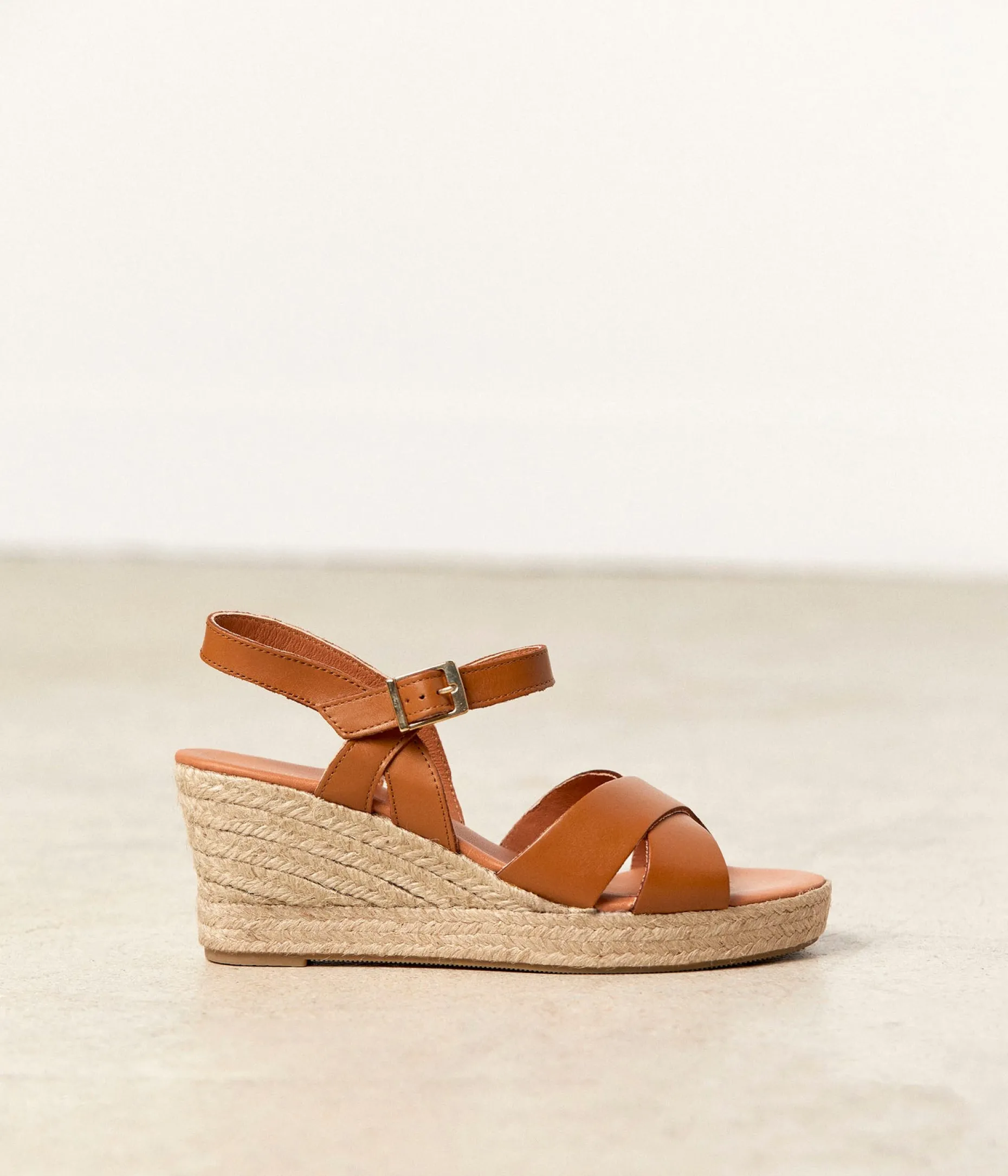 Cheap Mellow Yellow Espadrilles Triana CAMEL