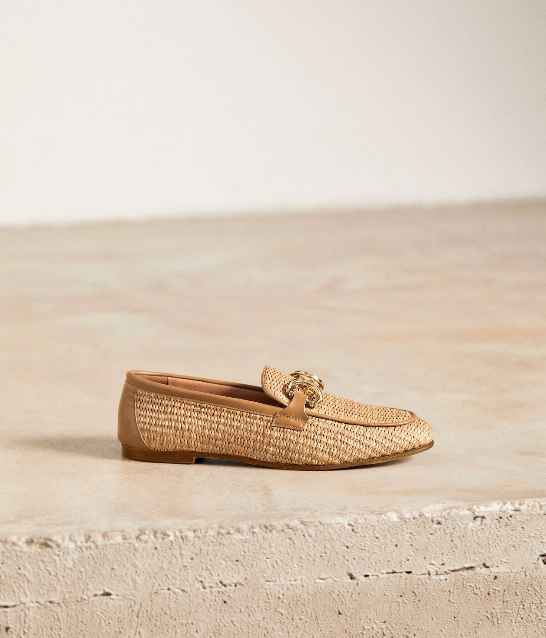 Flash Sale Mellow Yellow Mocassins tressé Phèdre BEIGE