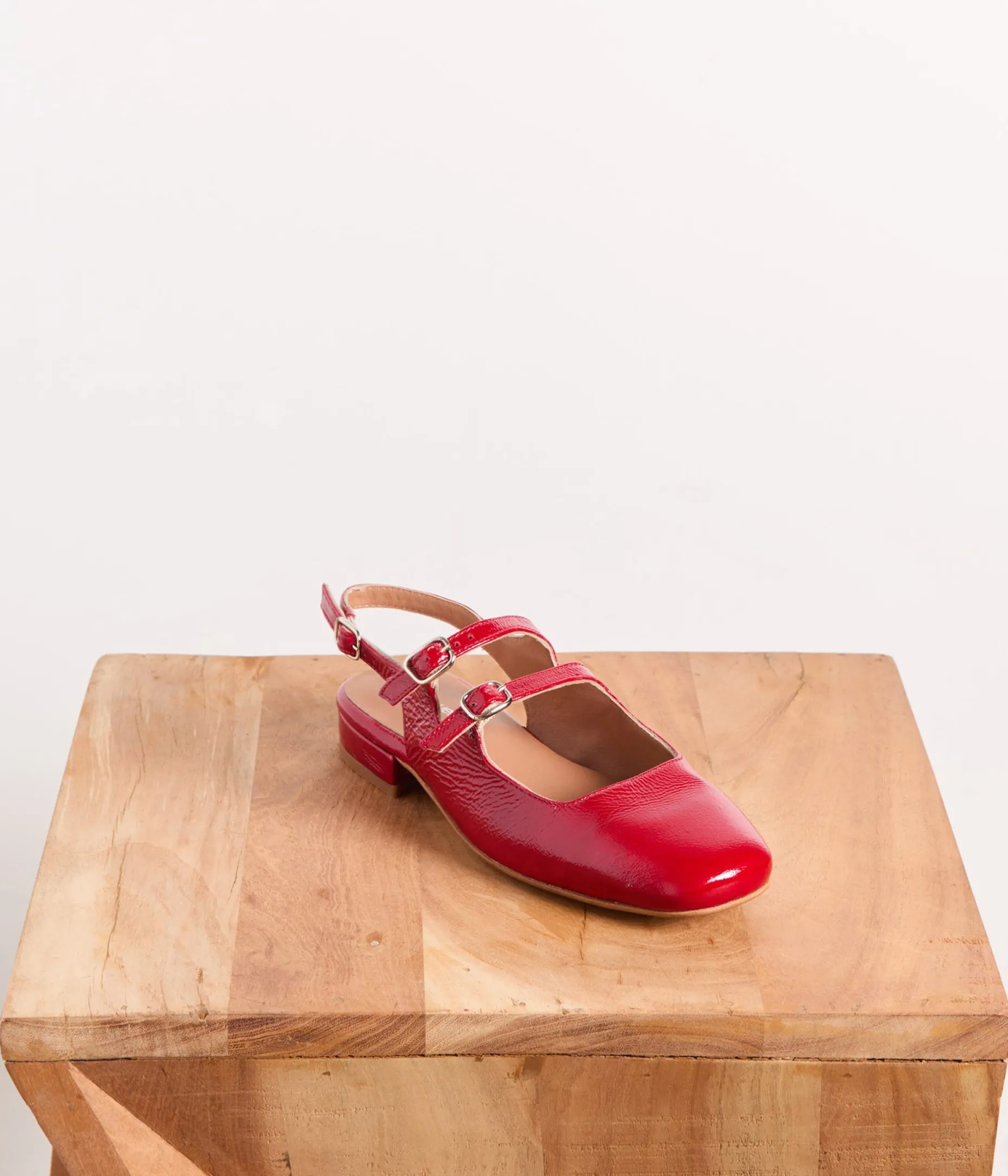 Outlet Mellow Yellow Slingbacks s vernies Daisy ROUGE