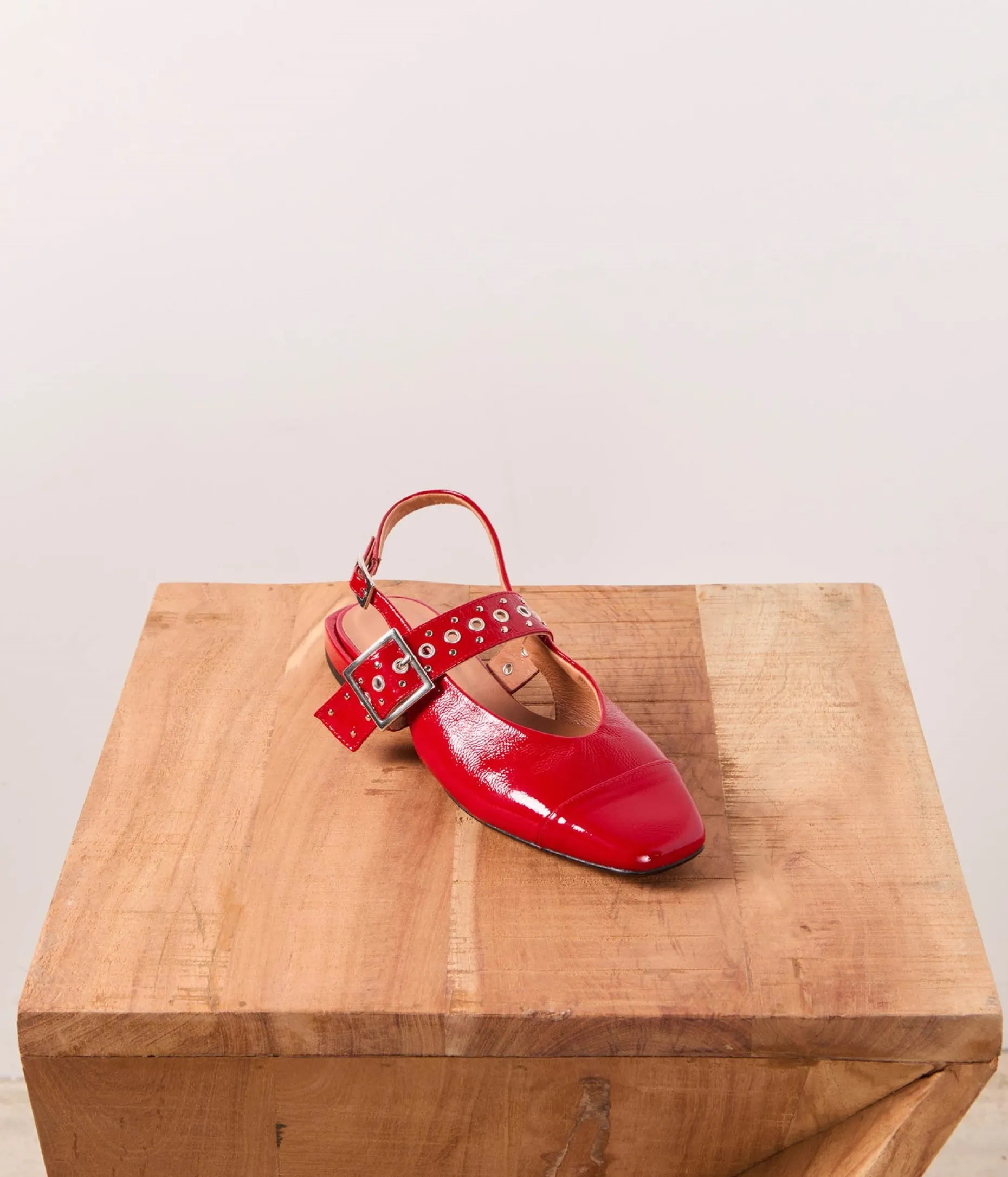 Sale Mellow Yellow Slingbacks s vernies Mirabelle ROUGE